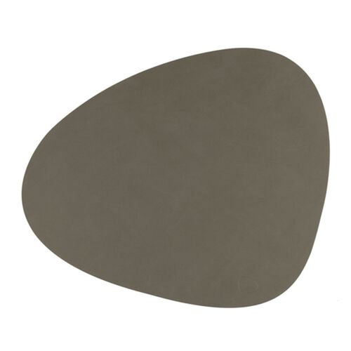 LIND DNA Tablemat Curve Nupo - Olive Green